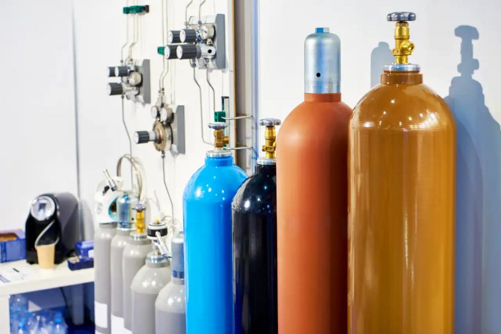 nitrogen bottles types