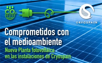 Planta fotovoltaica: energía más verde para Cryospain