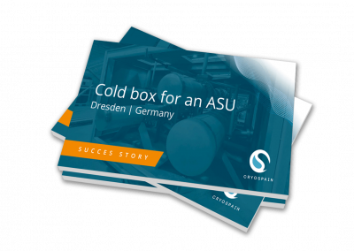 Cold box for an ASU