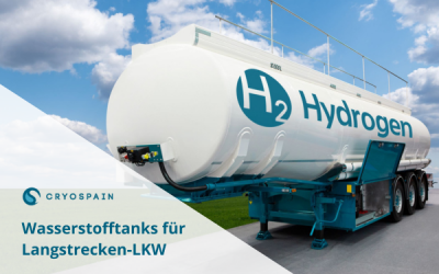 Wasserstofftanks für Langstrecken-LKW