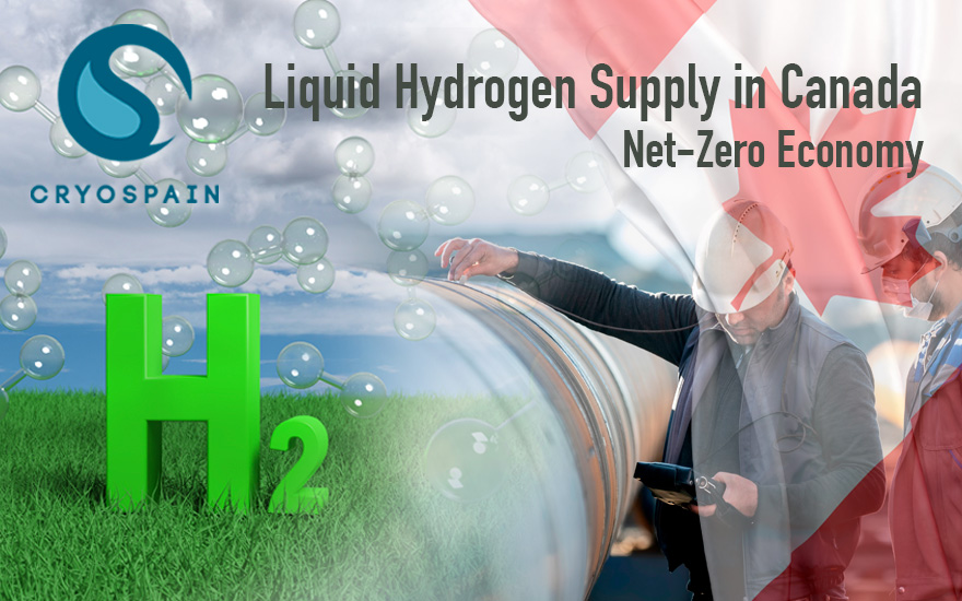 Liquid Hydrogen Supply in Canada - Cryospain's international work to reduce emissions continues