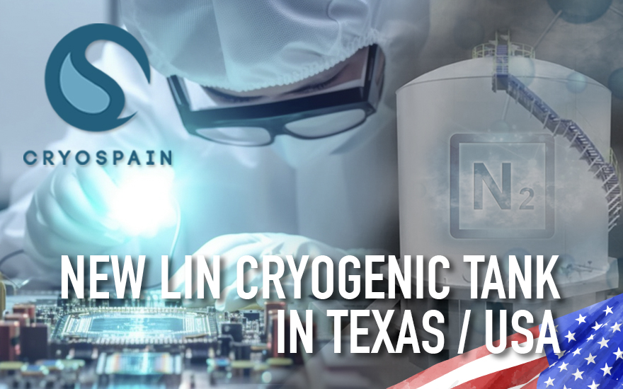 New cryogenic tank for the manufacture of high-tech chips in Texas