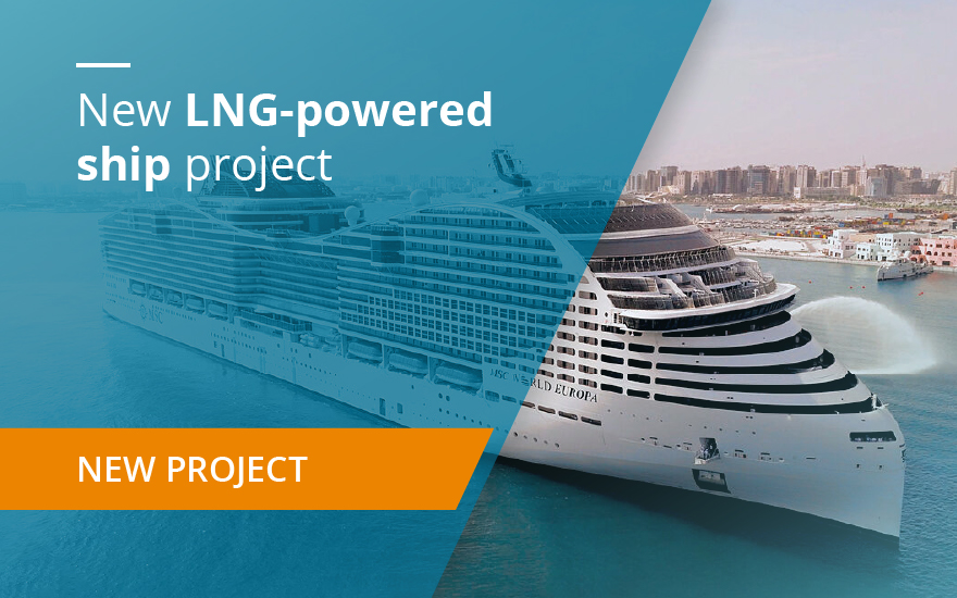 lng powered ship