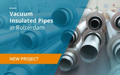Vacuum insulated pipes in Rotterdam: one more step for Cryospain towards a sustainable future
